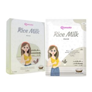 4177 Qiansoto Peeloff Laffy Series Rice Milk Mask 6 Sachet 35ml