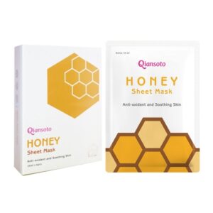 4179 Qiansoto Sheet Mask Honey 6 Sachet 35ml