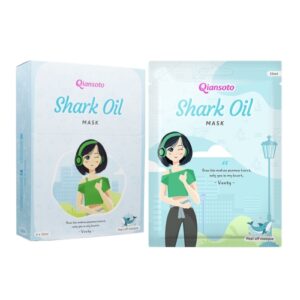 4181 Qiansoto Peeloff Veety Series Shark Oil Mask 6 Sachet 35ml