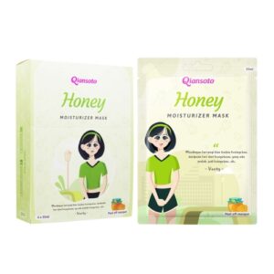 4189 Qiansoto Peeloff Veety Series Honey Moisturizer Mask 6 Sachet 35ml