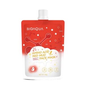 420 Bioaqua Amino Acid Red Mud Face Mask 100gr