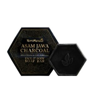 4373 Roro Mendut Face And Body Soap Bar Asam Jawa Charcoal 50gr
