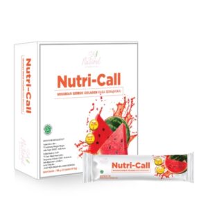 4409 Sa Naturel Nutricall Collagen Drink Semangka 10 Sachet 15gr