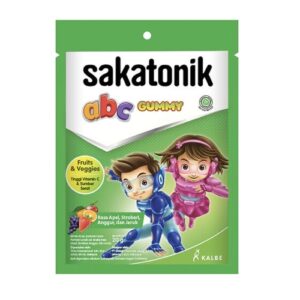 4427 Sakatonik Abc Gummy Fruits And Veggies Sachet 5s