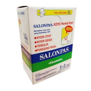 4433 Salonpas Super 5x2 Box Isi 10 Sachet