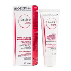 445 Bioderma Sensibio Light Soothing Cream Sensitive Intolerrant Skin 40ml Paket Isi 6 Pcs