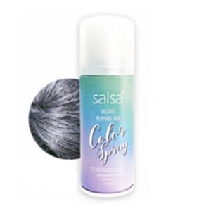 4460 Salsa Cosmetics Instant Mermaid Hair Color Spray 01 Jewel Silver 80ml