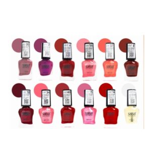 4462 Salsa Cosmetics Nail Polish Matte Set A 12pcs 6ml