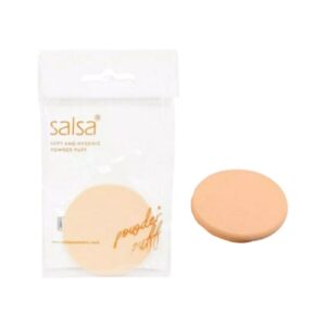 4467 Salsa Cosmetics Sponge Bedak Cokelat Bulat