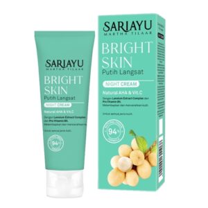 4519 Sariayu Bright Skin Putih Langsat Night Cream 20gr
