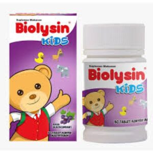452 Biolysin Kids Blackcurrant 30tab