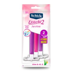 4548 Schick Exacta 2 Women 2 Plus 1 Pink