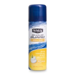 4553 Schick Shave Guard Foam Wash And Shave 220ml210gr