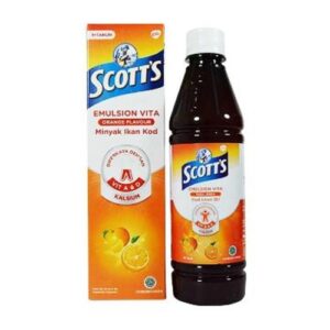 4570 Scotts Emulsion Vita Rasa Jeruk 400ml