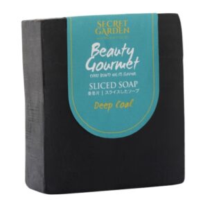 4573 Secret Garden Beauty Gourmet Sliced Soap Deep Coal 120gr
