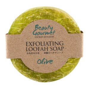 4575 Secret Garden Exfoliating Loofah Soap Olive 100gr