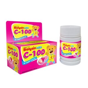 460 Biolysin Kids C100 Strawberry 30 Tablet Kunyah