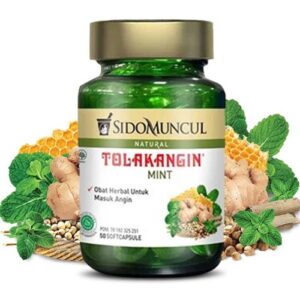 4685 Sidomuncul Tolak Angin Mint 50 Soft Capsules