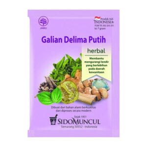 4701 Sidomuncul Jamu Galian Delima Putih 50s 7gr