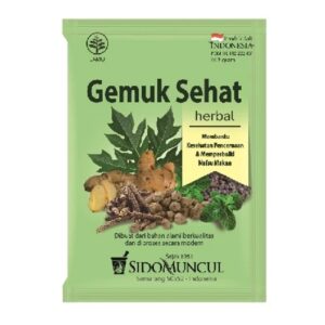 4703 Sidomuncul Jamu Serbuk Gemuk Sehat 50s 7gr