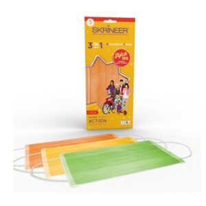 4784 Skrineer 1 Ply 3in1 Stylish Mask Earloop Okh 5s