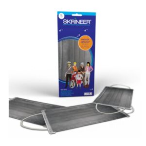 4787 Skrineer Mask Earloop Grey 1ply 5s