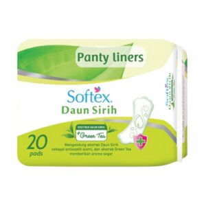 4805 Softex Daun Sirih Green Tea Pantyliner Reguler 20s