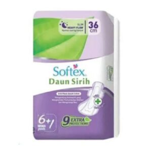 4807 Softex Daun Sirih Slim Extra Heavy Flow Wing 36cm 61s