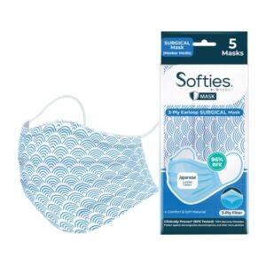 4823 Softies 3 Ply Earloop Surgical Mask Japanese Design 5s