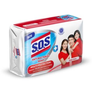4861 Sos Anti Bacterial Soap Deep Clean 70gr