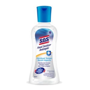 4865 Sos Hand Sanitizer Antiseptic Gel 60ml