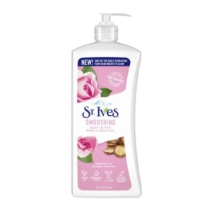 4963 Stives Body Lotion Smoothing Rose And Argan Oil 621ml