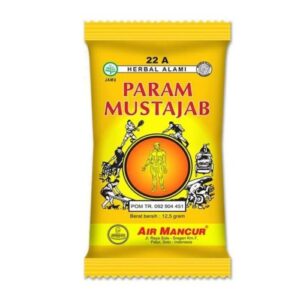 50 Air Mancur Param Mustajab Padat Renteng 10 Sachet 125gr