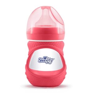 5054 Sweety Baby Glass Bottle Pink 150ml