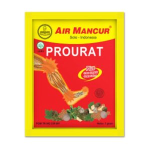 52 Air Mancur Serbuk Prourat Renteng 10 Sachet 7gr
