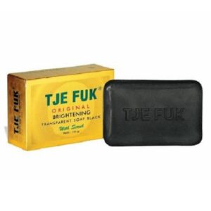 5203 Tje Fuk Brightening Transparent Soap Black With Scrub 100gr