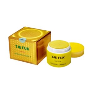 5208 Tje Fuk Washing Cream With Scrub Kuning 150gr Pot