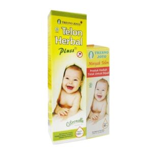 5284 Tresno Joyo Minyak Telon Herbal Plus Citronella 100ml Free Tresno Joyo Minyak Telon 30ml