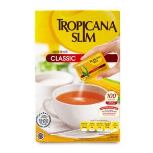 5291 Tropicana Slim Sweetener Classic Sachet 100s 25gr