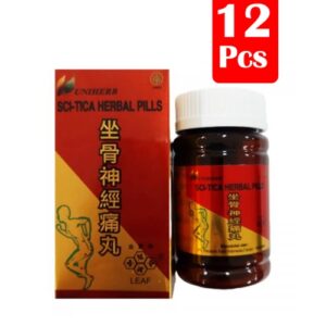 5306 Uniherb Scitica Herbal Pills 150pil 150mg Paket Isi 12 Pcs