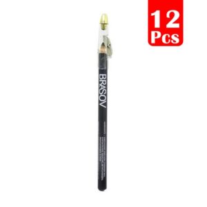 531 Brasov Eyeliner Pencil Black 12 Pcs