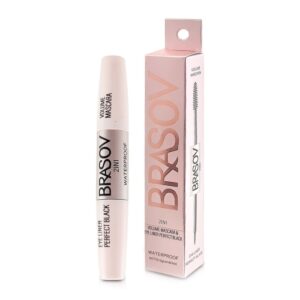 542 Brasov 2in1 Volume Mascara 5gr Eyeliner Perfect Black 5ml