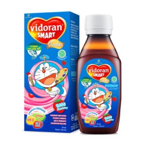 5443 Vidoran Smart Vitamins Syrup Strawberry 100ml