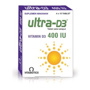 5472 Vitabiotics Ultra Vitamin D3 400iu 60 Tablet Ed Jul 23