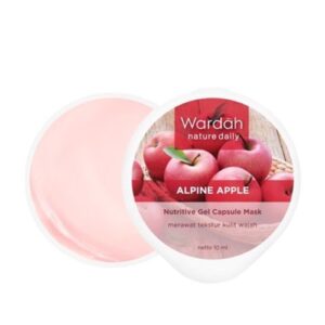 5536 Wardah Nature Daily Alpine Apple Nutritive Gel Capsule Mask 10ml