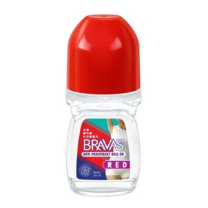 556 Bravas Antiperspirant Roll On Red 50ml