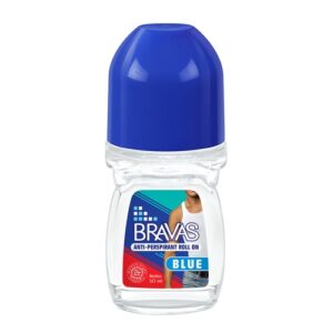 558 Bravas Antiperspirant Roll On Blue 50ml
