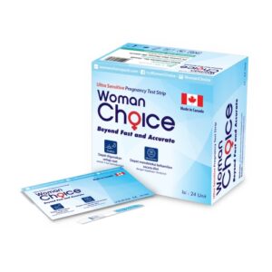 5608 Woman Choice Ultra Sensitive Pregnancy Test Strip Box 24s