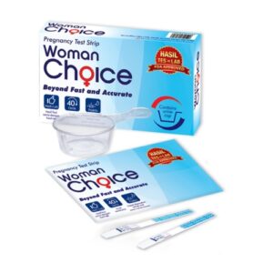 5612 Woman Choice Ultra Sensitive Pregnancy Test Strip With Urine Glass 1pc