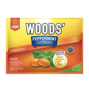 5616 Woods Lozenges Vitamin C Orange 15gr